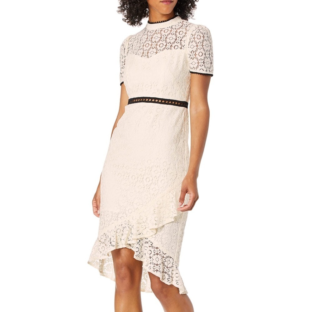 NWT Monique Lhuillier Lace Dress